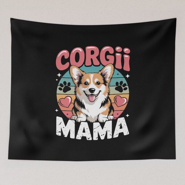 Artikelvorschau, Corgi Mama für Corgi-Hundeliebhaber20 entworfen und verkauft von MarkLeedsArt.