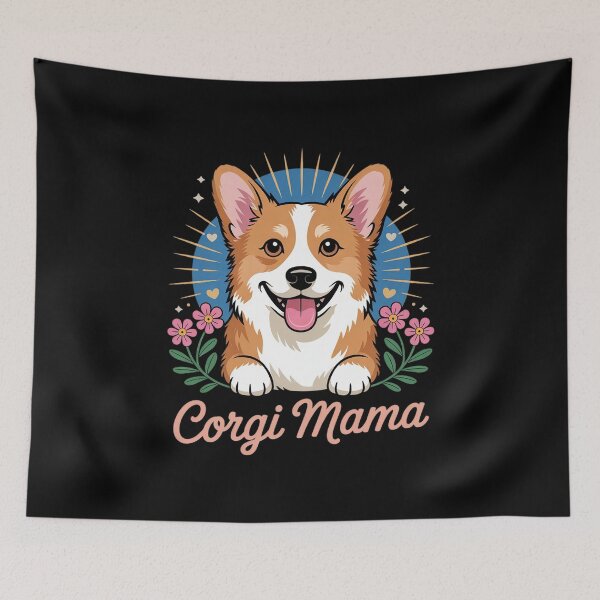 Item preview, Corgi Mama for Corgi Dog Pet Lovers023 designed and sold by MarkLeedsArt.