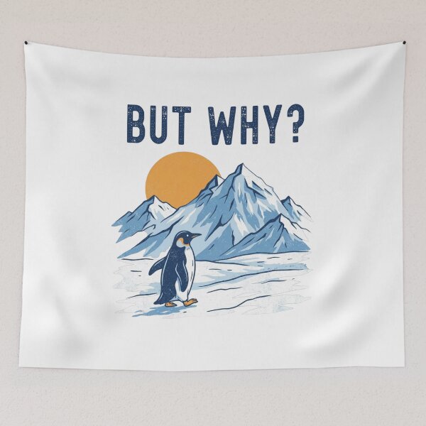 Item preview, Nihilist Penguin But Why Lonely Meme designed and sold by Oniyasha.