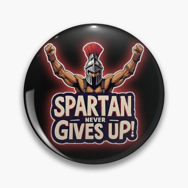 Item preview, Spartan Warrior With Open Arms! SPARTAN NEVER GIVE UP! designed and sold by Giulivo Store Graphic.