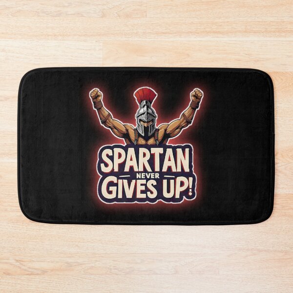 Item preview, Spartan Warrior With Open Arms! SPARTAN NEVER GIVE UP! designed and sold by Giulivo Store Graphic.