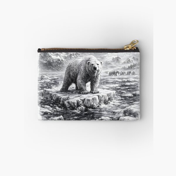 Item preview, Polar bear on drifting ice designed and sold by AggAverse.