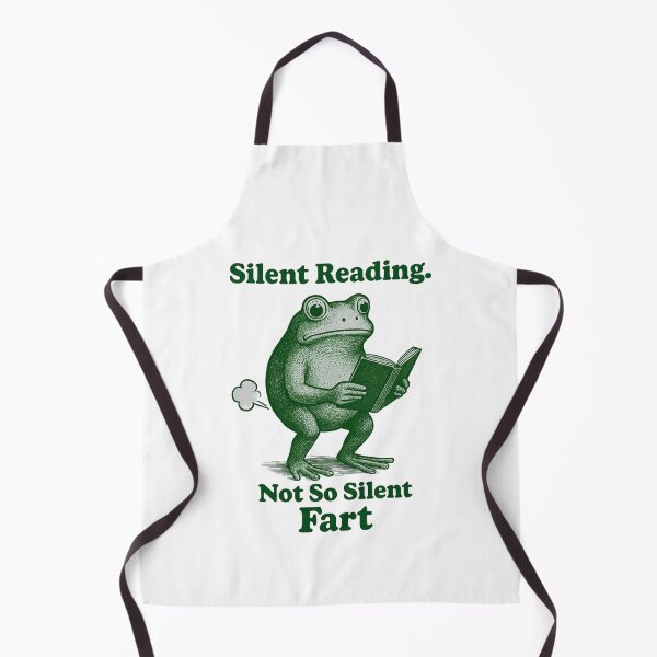 Item preview, Silent Reading Not So Silent Fart Funny Design For Book Lover designed and sold by Thread&Fable.