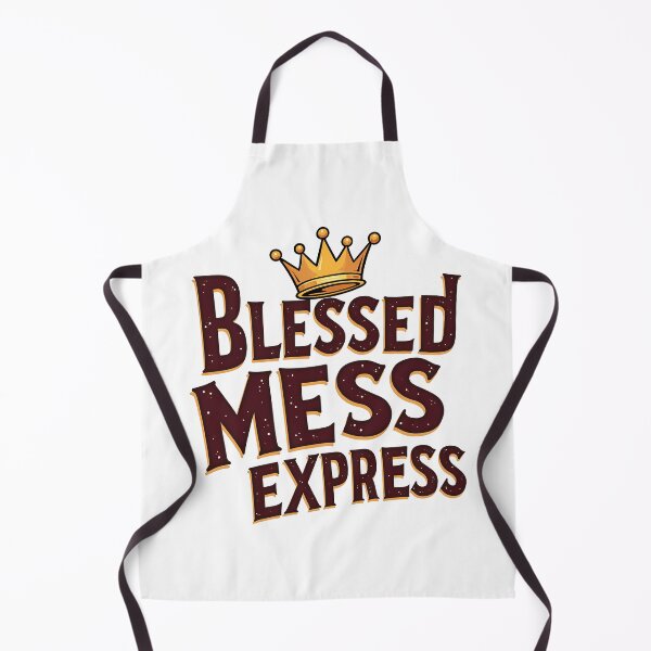 Item preview, Blessed Mess Express Christian Humor Design designed and sold by Pastor Reeves Studio.
