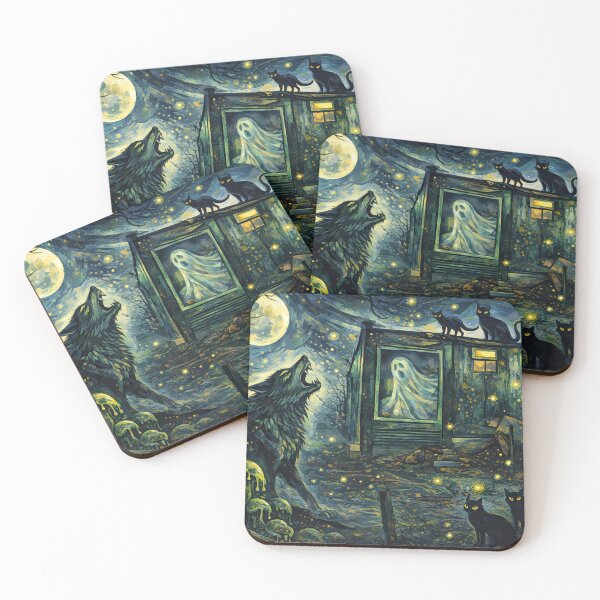 Item preview, Haunting Moonlit Night designed and sold by cuprum.