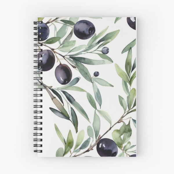 Item preview,  Olive Branch Watercolor Seamless Botanical Pattern designed and sold by sana designer.