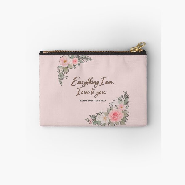 Item preview, Everything I am I Owe to You - Elegant Floral Mother's Day Quote designed and sold by Nature's Palette.