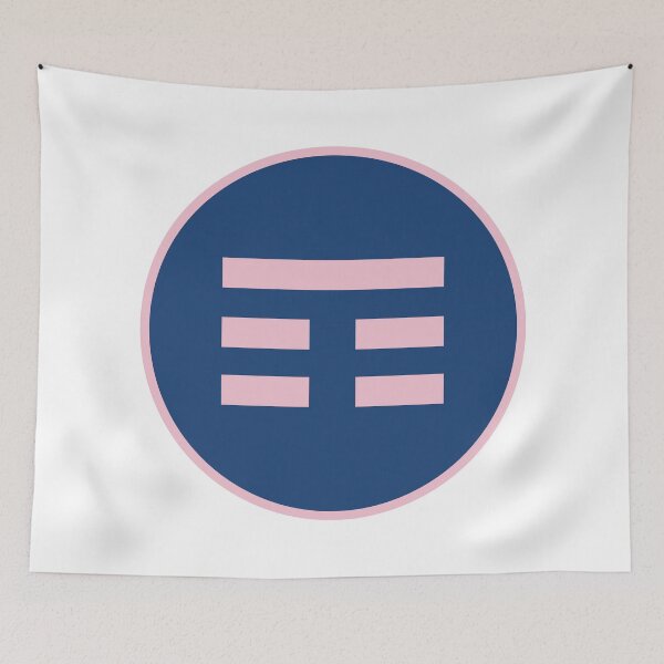 Item preview, I Ching Mountain Trigram ( Gen ) designed and sold by GalacticMantra.