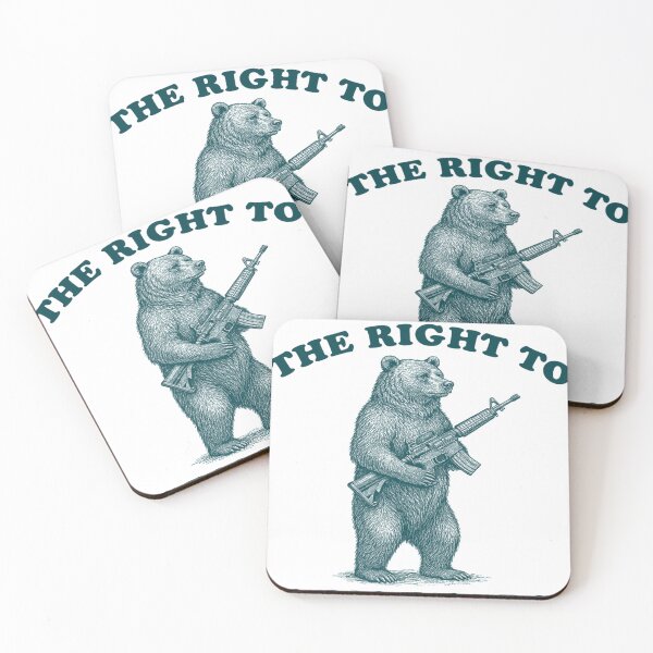 Item preview,  I Support The Right To Arm Bears  designed and sold by Cosmic Retro.