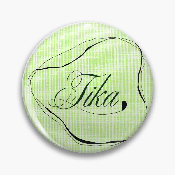 Item preview, Fika - Minimal Calligraphy Logo Design with Abstract Shape designed and sold by Meenamma.