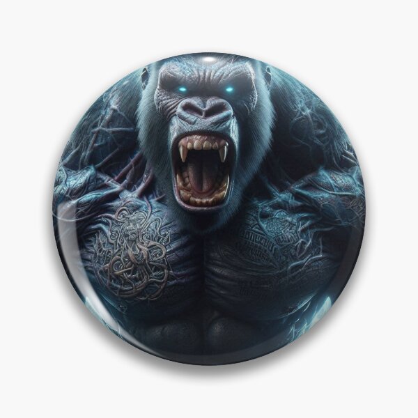 Item preview, Beast Mode Gorilla Electric Power Gym Motivation designed and sold by GORILLA-GYM-FIT.
