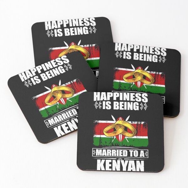 Item preview, Happiness Is Being Married To A Kenyan  designed and sold by GabbyKash.