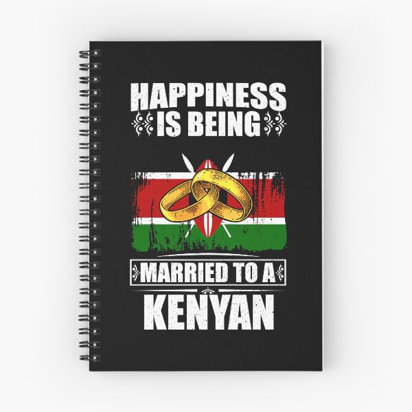 Item preview, Happiness Is Being Married To A Kenyan  designed and sold by GabbyKash.