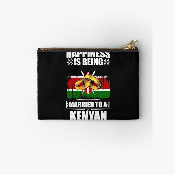 Item preview, Happiness Is Being Married To A Kenyan  designed and sold by GabbyKash.