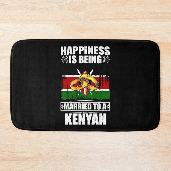 Item preview, Happiness Is Being Married To A Kenyan  designed and sold by GabbyKash.
