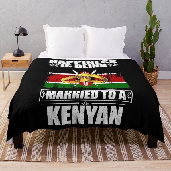 Item preview, Happiness Is Being Married To A Kenyan  designed and sold by GabbyKash.