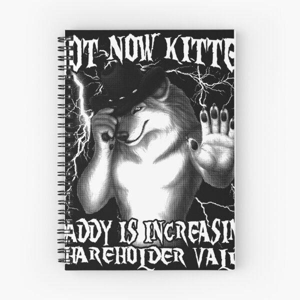 Item preview,  Not Now Kitten Daddy Is Increasing Shareholder  designed and sold by Cosmic Retro.