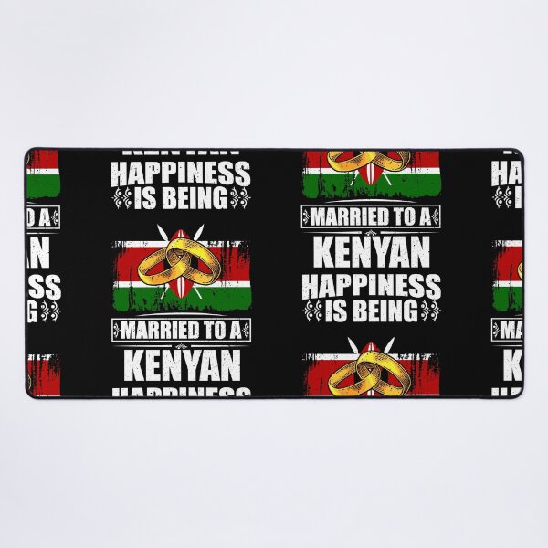 Item preview, Happiness Is Being Married To A Kenyan designed and sold by GabbyKash.