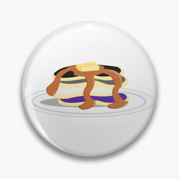 Item preview, Stack of Pancakes Asexual Pride Flag designed and sold by HarveyHandcraftsandDesigns.