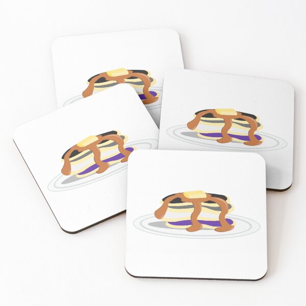 Item preview, Stack of Pancakes Asexual Pride Flag designed and sold by HarveyHandcraftsandDesigns.