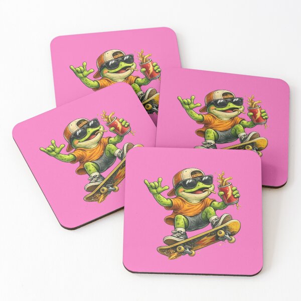 Item preview, Frog Skateboarder designed and sold by FroggyOnly.