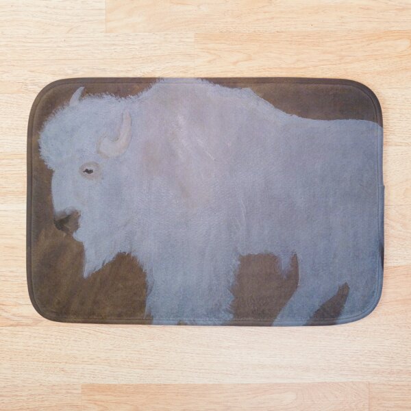 Aperçu de l'œuvre Le Bison Blanc créée et vendue par Matt Starr Fine Art .