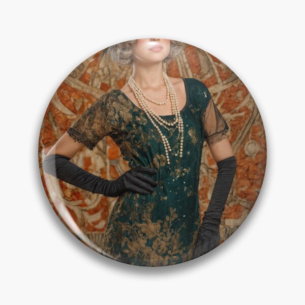 Item preview, Roaring Twenties Flapper Vintage Jazz Age Art designed and sold by ForeverPrintsOK.