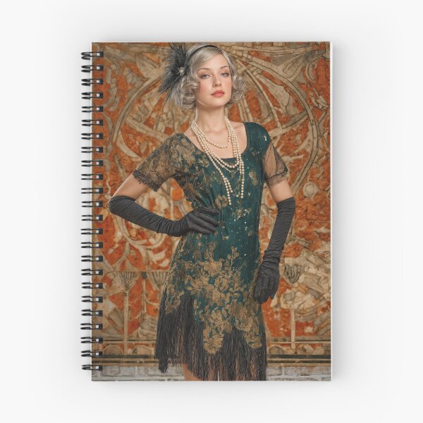 Item preview, Roaring Twenties Flapper Vintage Jazz Age Art designed and sold by ForeverPrintsOK.