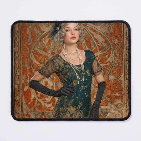 Item preview, Roaring Twenties Flapper Vintage Jazz Age Art designed and sold by ForeverPrintsOK.
