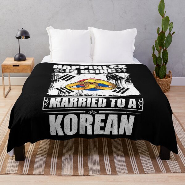 Item preview, Happiness Is Being Married To A Korean designed and sold by GabbyKash.