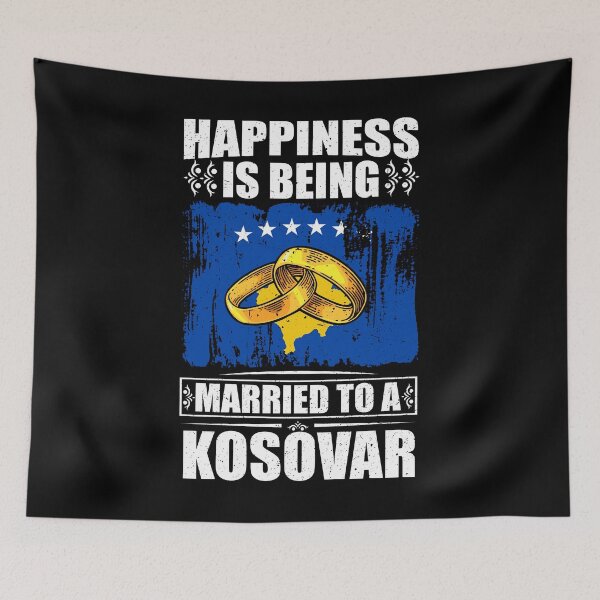 Item preview, Happiness Is Being Married To A Kosovar  designed and sold by GabbyKash.