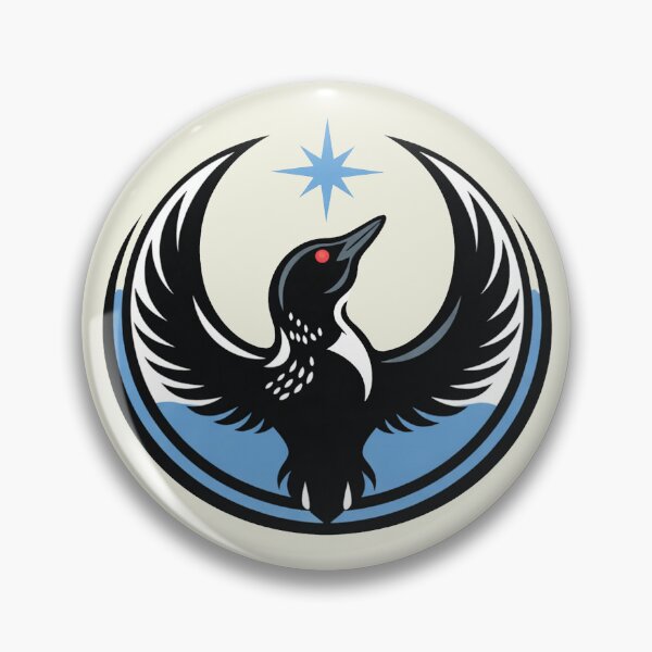 Item preview, Minnesota Resistance, Minnesota Loon Starbird, Mn Rebal Loon, Rebel Loon Alliance, Feeling Minnesota,  designed and sold by Saitokuu7Art.