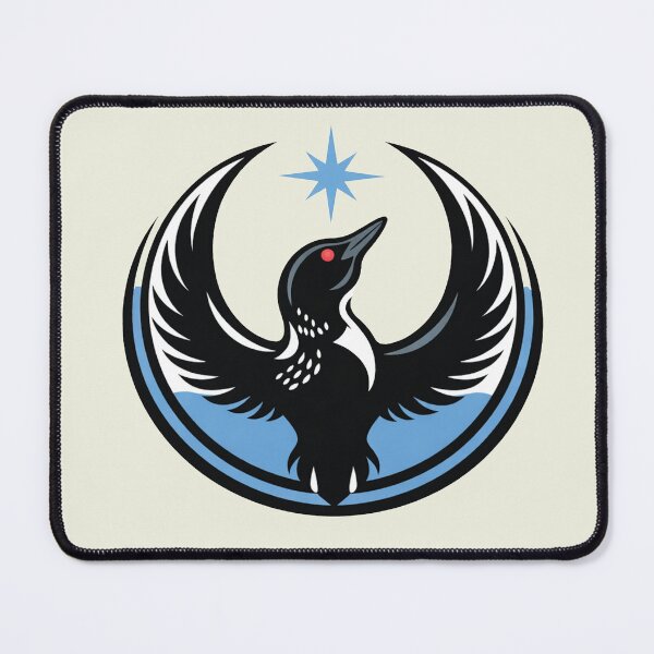 Item preview, Minnesota Resistance, Minnesota Loon Starbird, Mn Rebal Loon, Rebel Loon Alliance, Feeling Minnesota,  designed and sold by Saitokuu7Art.