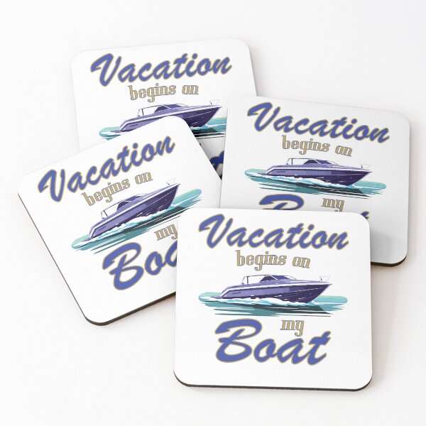 Item preview, Boating holiday begins on my boat designed and sold by MaximWundersee.