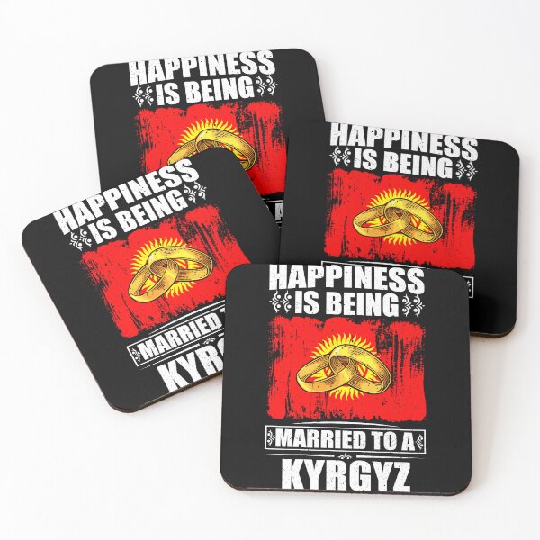 Item preview, Happiness Is Being Married To A Kyrgyz  designed and sold by GabbyKash.