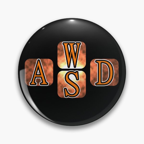 Item preview, WASD Keyboard designed and sold by benhurpontes.