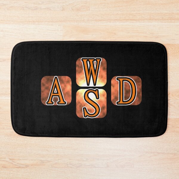 Item preview, WASD Keyboard designed and sold by benhurpontes.