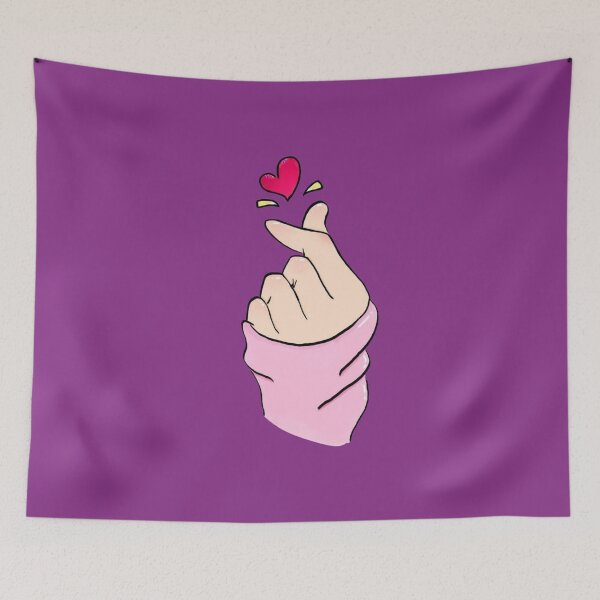 Item preview, Trendy Finger Heart designed and sold by Luck&Co-store.