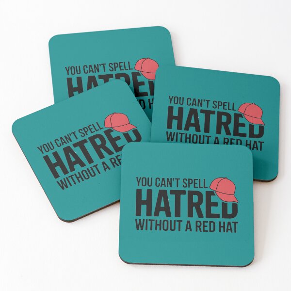 Item preview, You Can't Spell Hatred Without A Red Hat designed and sold by Jacky-Design.