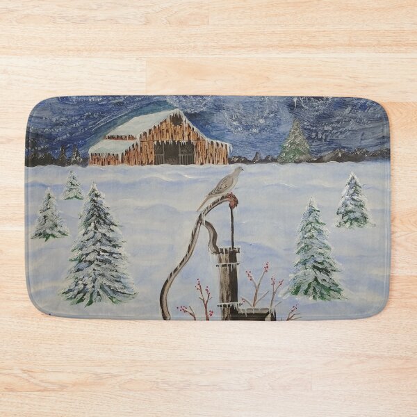 Item preview, Dove on the Pump after the Snowstorm  designed and sold by Matt Starr Fine Art .