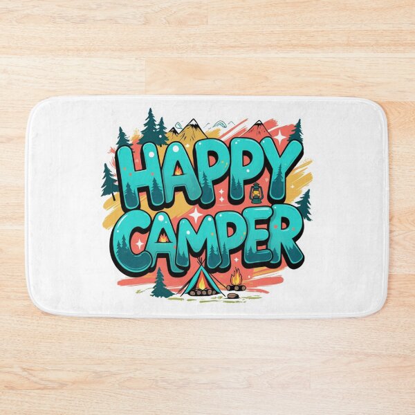 Item preview, Happy Camper Shirt, Happy Camper T Shirt, Happy Camper Apparel, Happy Camper Sticker, Happy Camper Gifts, Happy Camper Phone Case, Happy Camper Tote Bag, Happy Camper Mug designed and sold by happiness1000.
