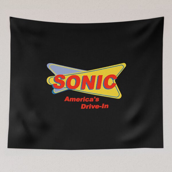 Item preview, Sonic America'S Drive-In Fast Food Logo Red designed and sold by Creativeo ph.