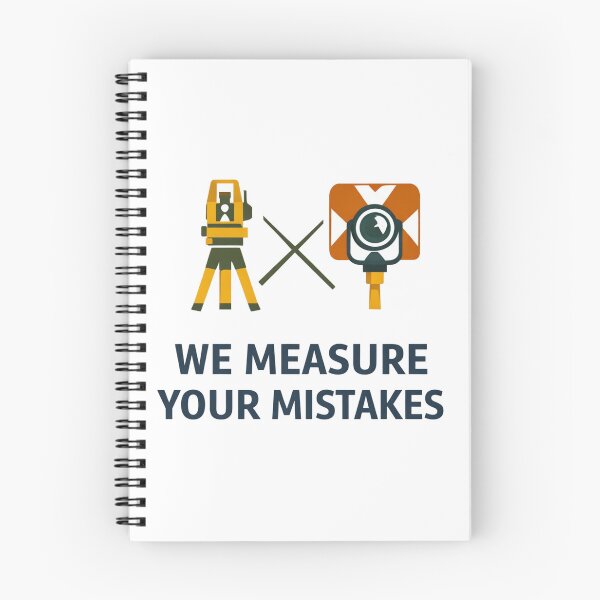 Item preview, We Measure Your Mistakes Surveyor Humor designed and sold by Virelo.