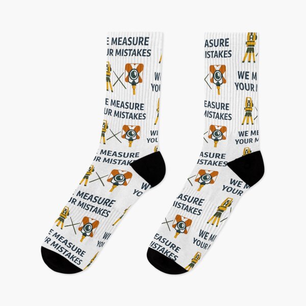 Item preview, We Measure Your Mistakes Surveyor Humor designed and sold by Virelo.