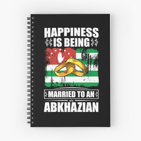 Item preview, Happiness Is Being Married To An Abkhazian   designed and sold by GabbyKash.
