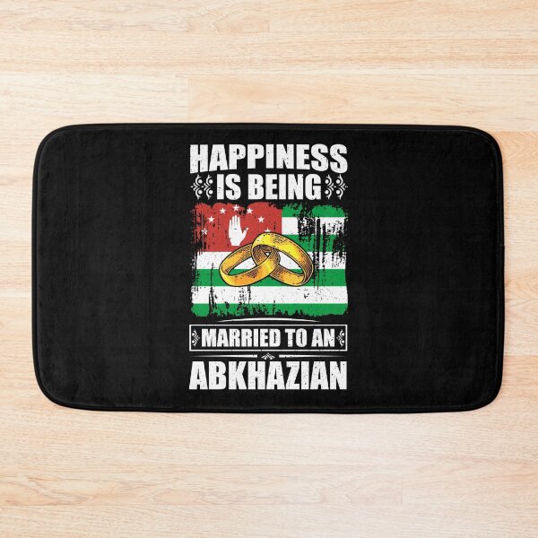 Item preview, Happiness Is Being Married To An Abkhazian   designed and sold by GabbyKash.