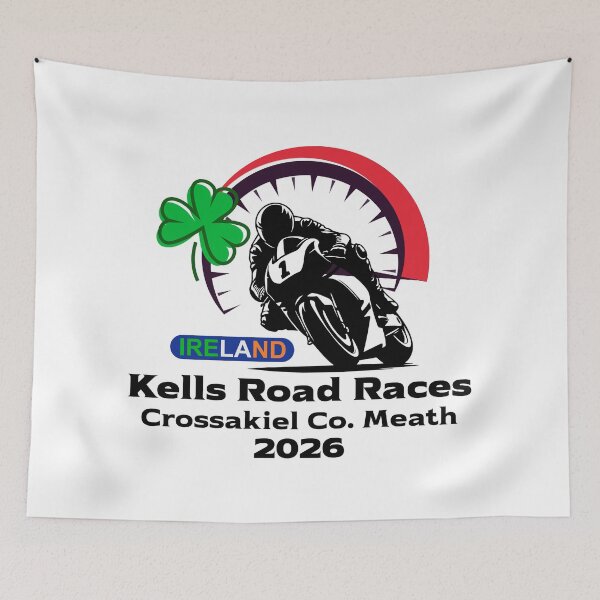 Item preview, Irish Motorcycle Racing - Kells Road Races. designed and sold by MPC-Mince-Pies.