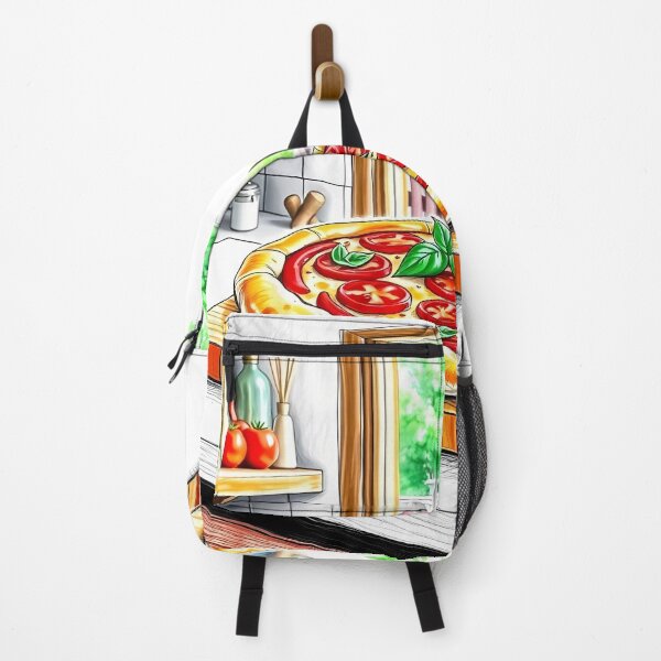 Item preview, Fresh Pizza on Kitchen Counter designed and sold by cuprum.