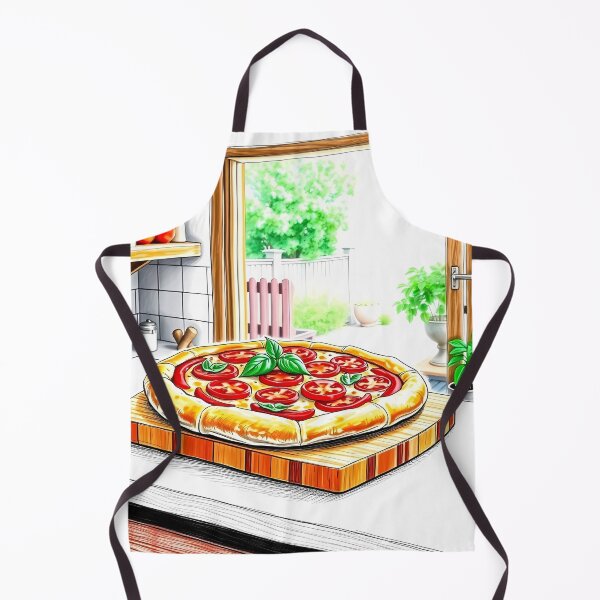 Item preview, Fresh Pizza on Kitchen Counter designed and sold by cuprum.