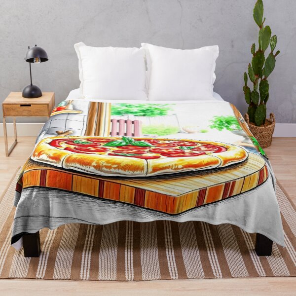 Item preview, Fresh Pizza on Kitchen Counter designed and sold by cuprum.